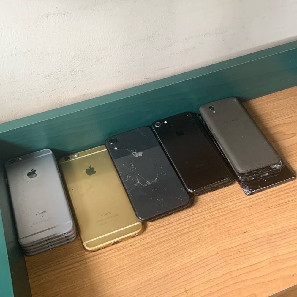 I want & need all these phones gone, some work some are broken